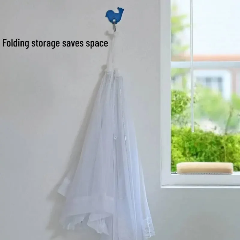 Food Cover Foldable Mesh Anti Fly Mosquito Tent Umbrella For Dining Table
