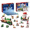 Christmas Building Blocks Set Box Kids Toys 24Years Xmas Advent Calendar Bricks Diy Kit Gift For Children 6 Years Old And Above 2