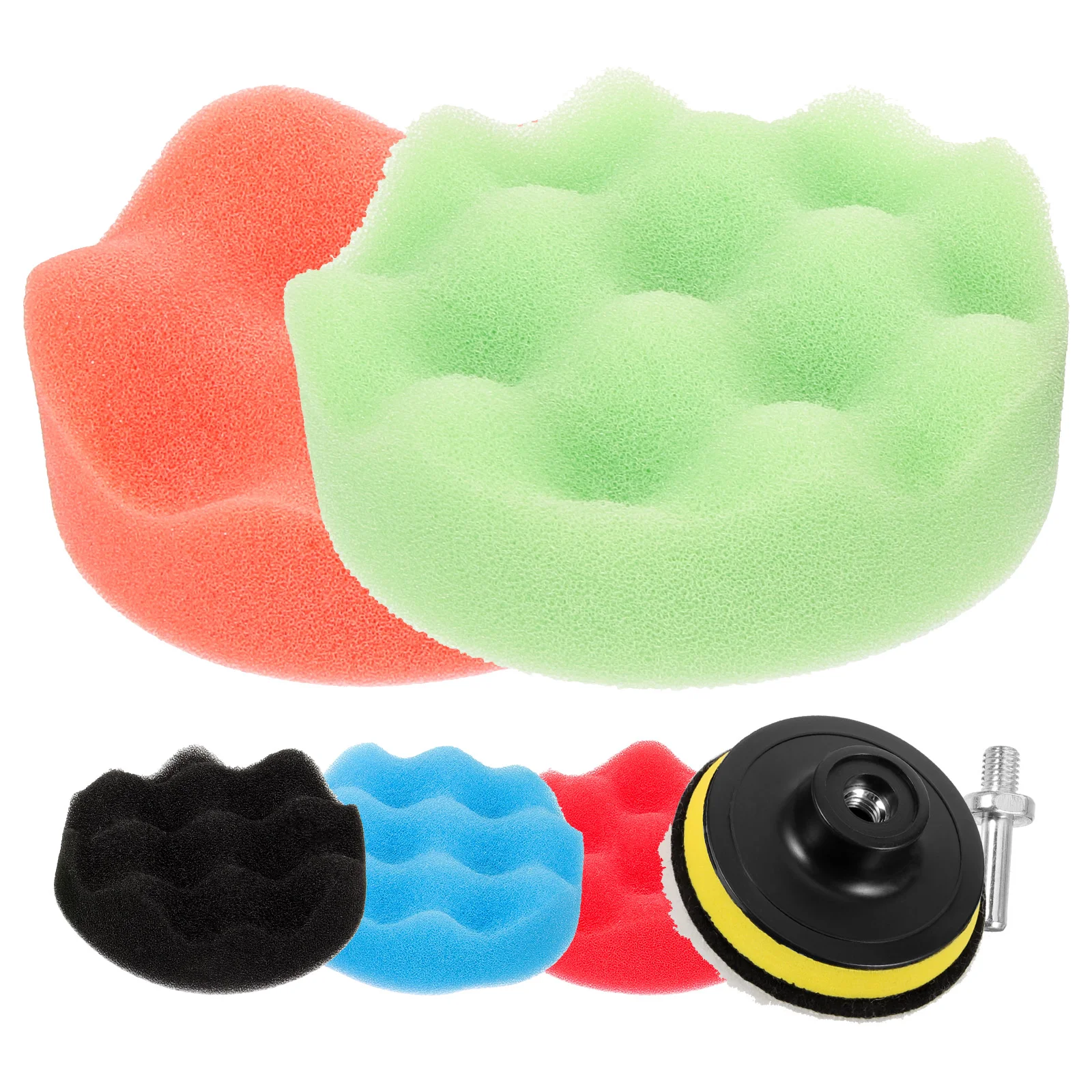 Buffing Pads for Drill Polishing Kit Wheel Sealing Glazes Buffer Sponge Car Accessories