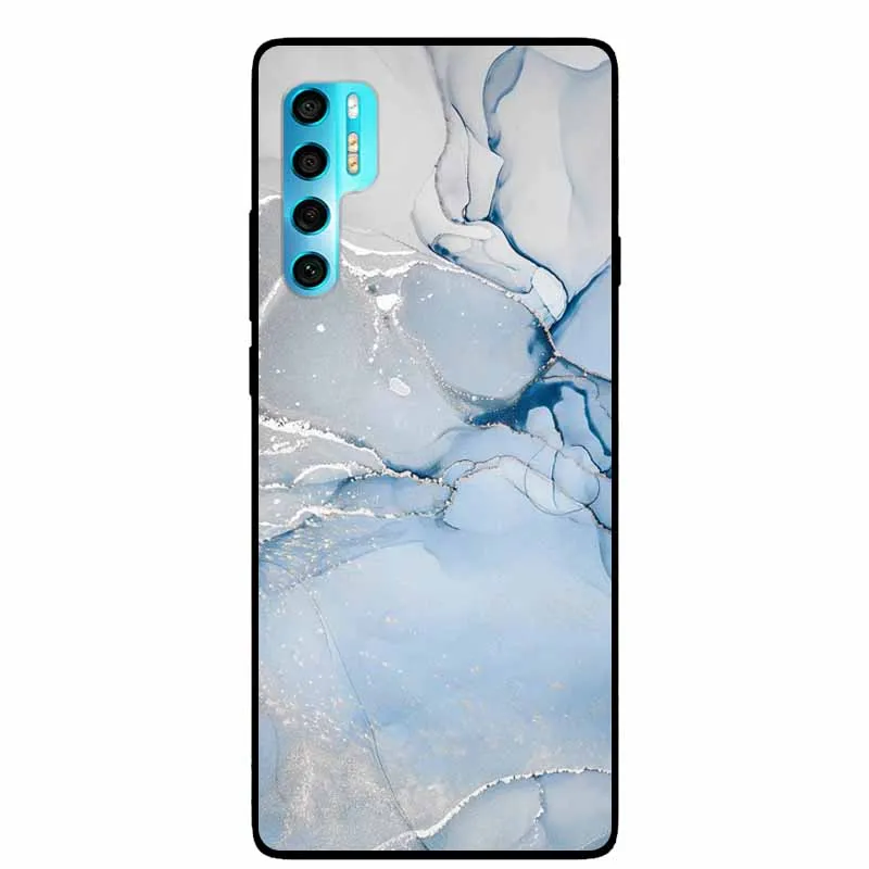 Elegant Marble Soft Silicone Phone Case - Stylish Protective Back Cover