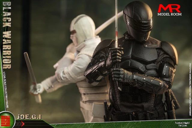 Action Figure Ninja White | Body 1/12 Action Figure | Soldier