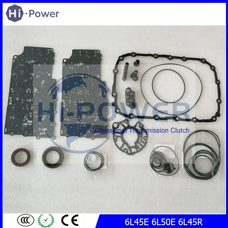 

6L45E 6L50E 6L45R Transmission Clutch Overhaul Kit For BMW 6L45 6L50 Gearbox Rebuild Oil Seal Repair Kit Gasket