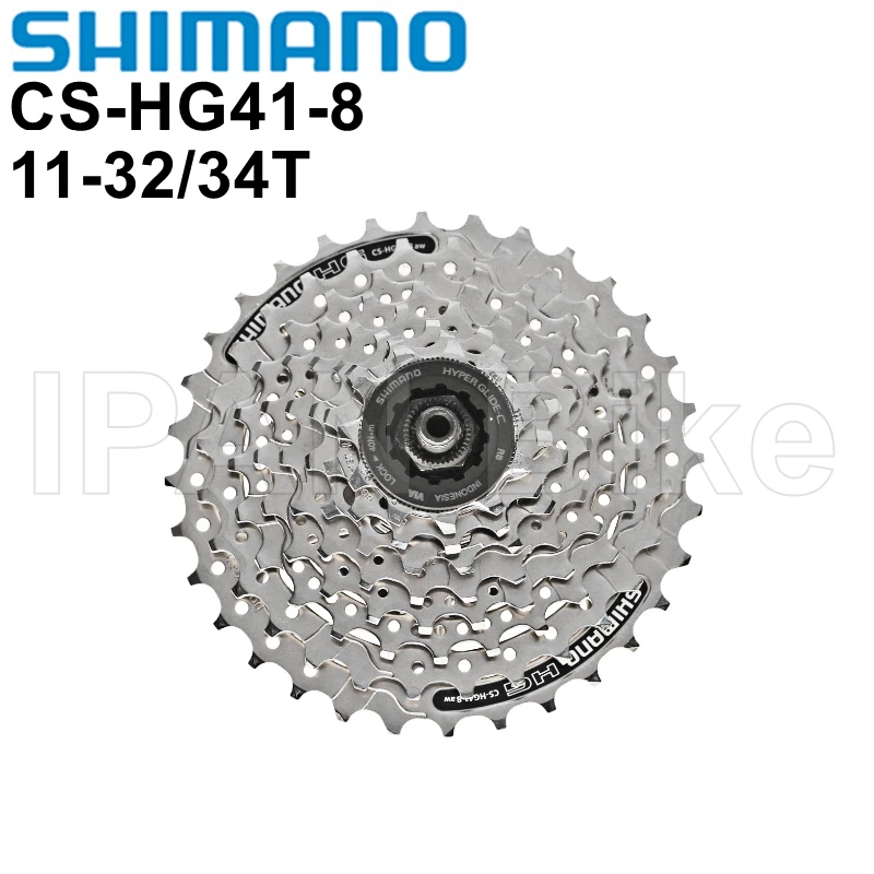 Shimano CS-HG41-8 Bike Cassette 8 Speed Flywheel 11-28T 11-32T Crankset For MTB Mountain Bicycle