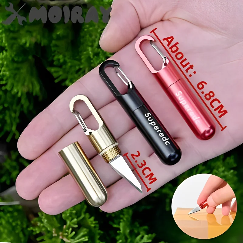 Portable Stainless Steel Folding Knife For Outdoor Camping And Hiking Key  Ring Attachment For Easy Access And Express Box Opening | Shop Now For  Limited-time Deals | Temu