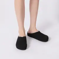 Crestar sabots en daim à enfiler pour femmes, Mules confortables en liège avec Support d'arc, nouvelles sandales de plage pour hommes en plein air 4