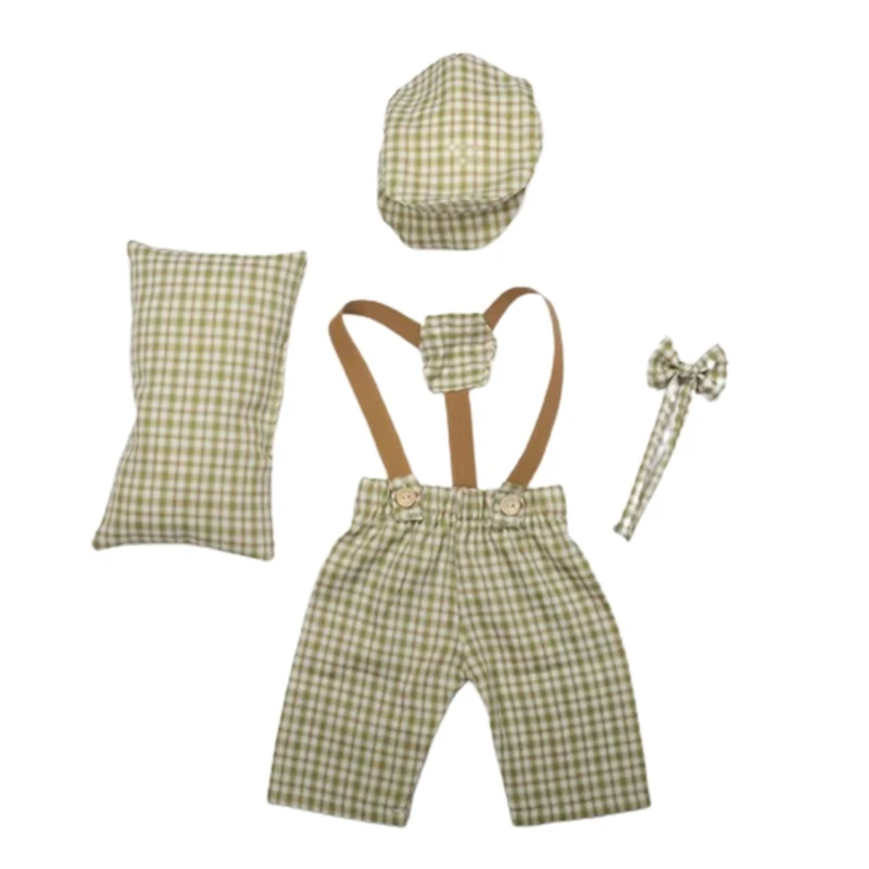 

Baby Photography Props Costume Hat Pants Posing Pillow Newborn Photoshoot Props