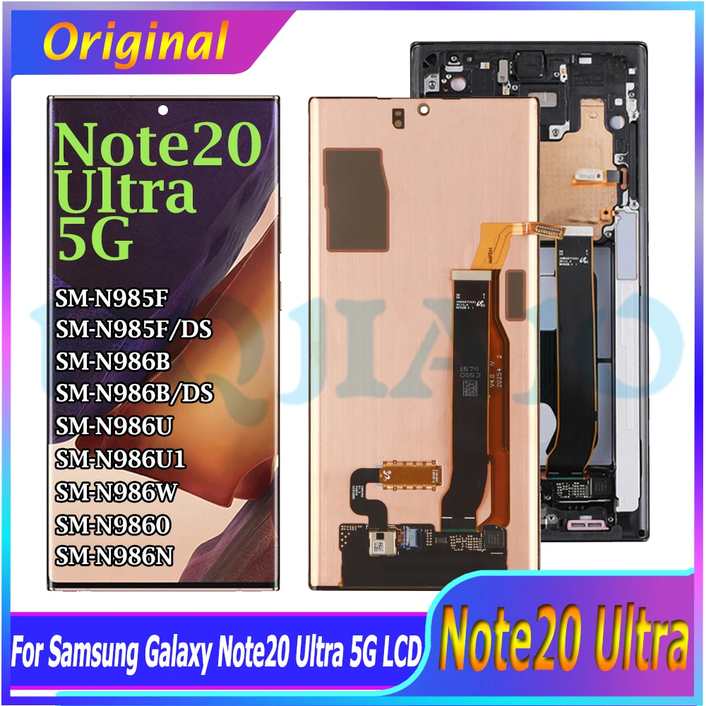 Super AMOLED For Samsung Note 20 Ultra LCD For Samsung Galaxy Note20