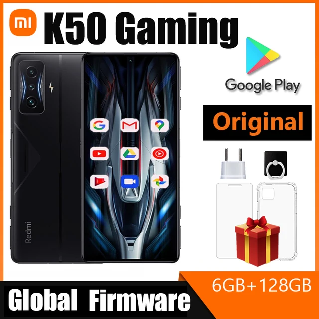 Firmware mondial xiaomi redmi k50 jeu 5G smartphone Qualcomm Snapdragon 8 Gen1 64MP empreinte digitale latérale 6.67 "120W téléphone utilisé 1