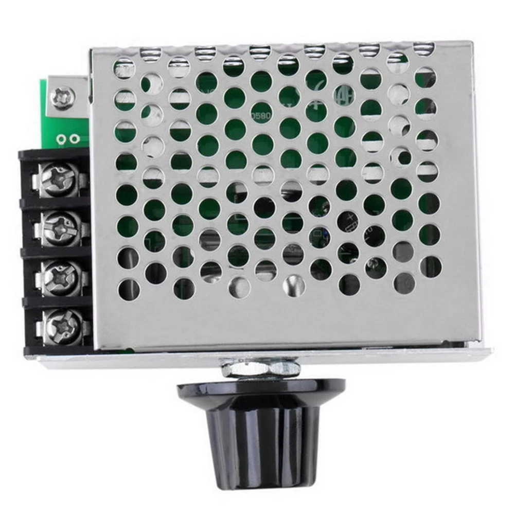 4000W Thyristor Electronic Voltage Regulator Controller with Case AC 220V High Power Speed Controller