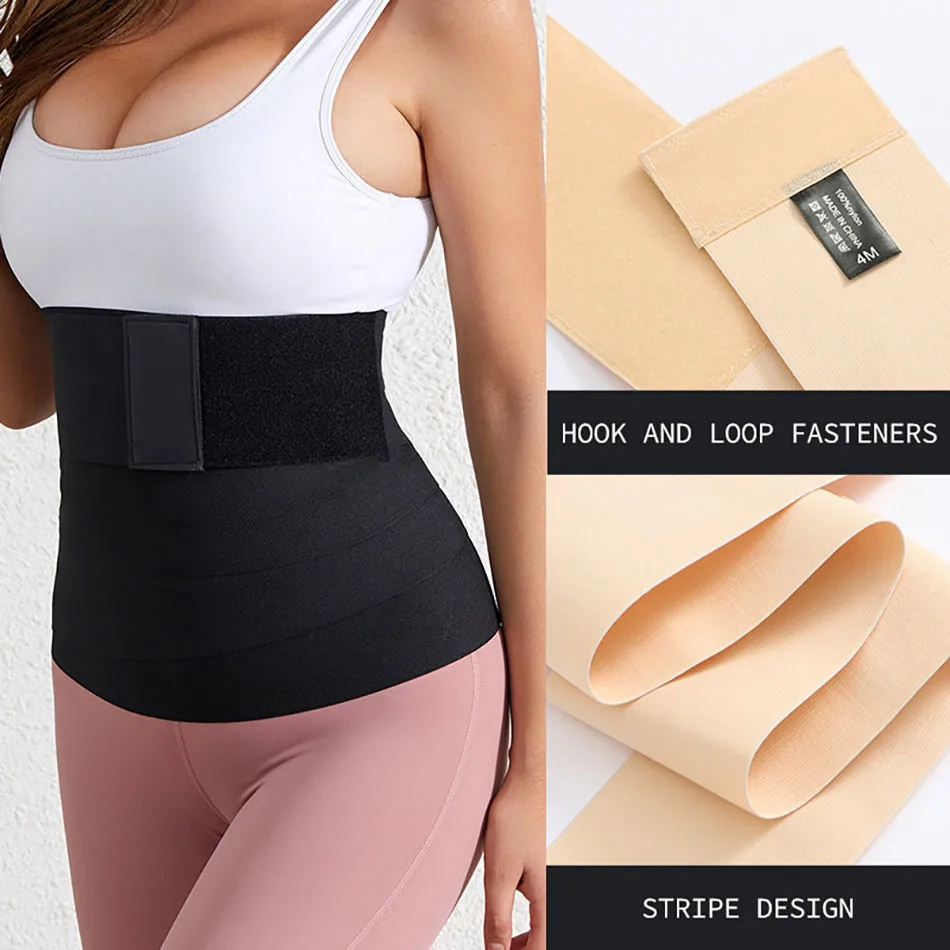 Abdominal Slimming Bandages Elastic Wrap for Post Gym Maternity postpartum belly band belly band