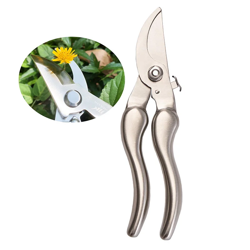 

Pruner Garden Scissors Professional Sharp Bypass Pruning Shears Tree Trimmers Secateurs Hand Clippers Garden Beak Scissors