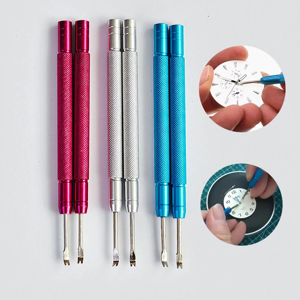 Precision Watch Hand Removal Tool – Set of 2 Durable Alloy Steel Lifters for Watch Repair & Maintenance