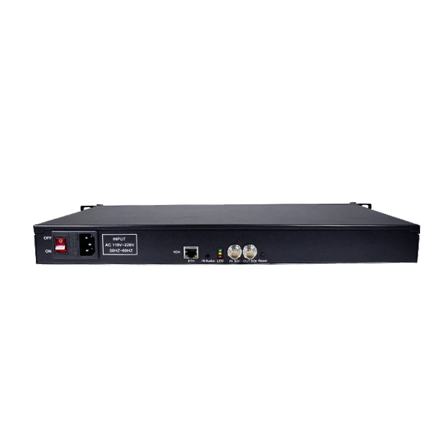 

Haiwei 1u SDI to ip rtmp iptv encoder h.264 sdi to ip streaming output iptv streaming encoder