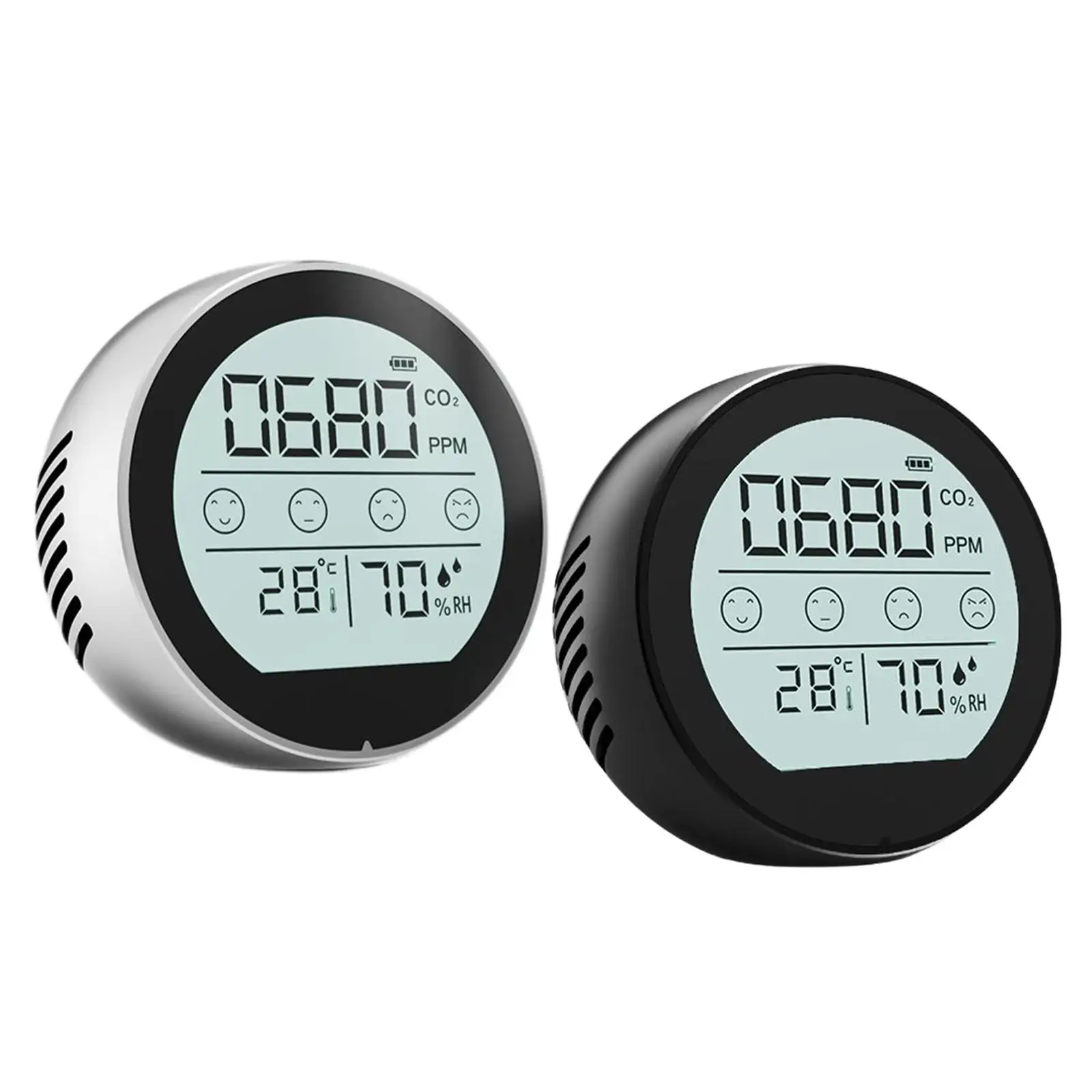 CO2 Meter Temperature Humidity Monitor Fast Measurement Meter for Warehouse