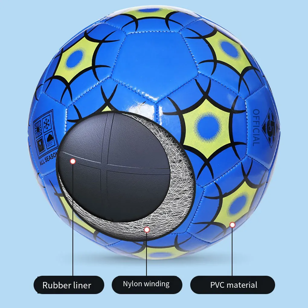 PVC Wide Soccer Balls for Training And Recreational Games Competitive Professional Soccer Ball Portable Football Ball