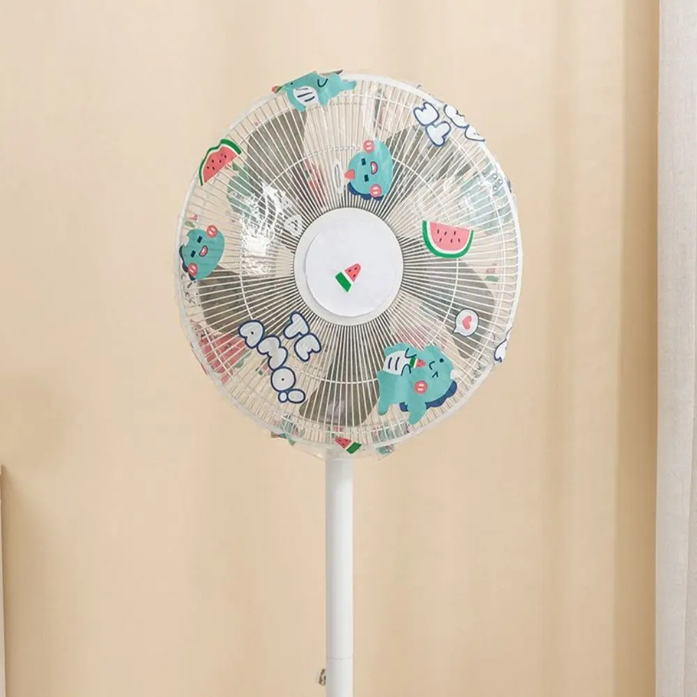 Floor Fan dust cover fan cover Protective Cover Printed Pattern Waterproof Dust Protection Cover Fully Enclosed Dustproof Dirt-Proof