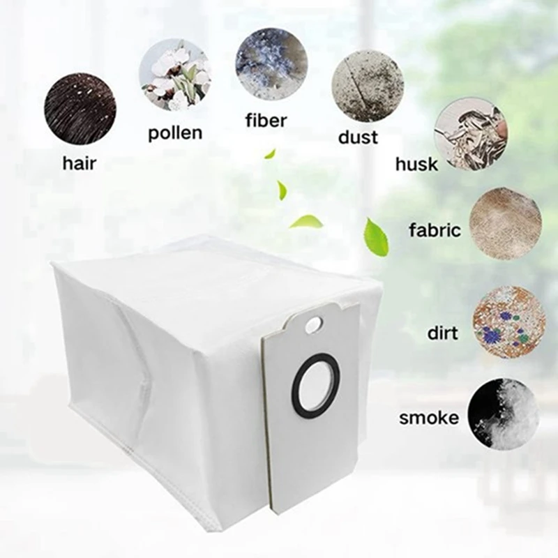Cecotec 예비 부품 브러시 HEPA 필터 걸레 천 먼지 봉투용 17개