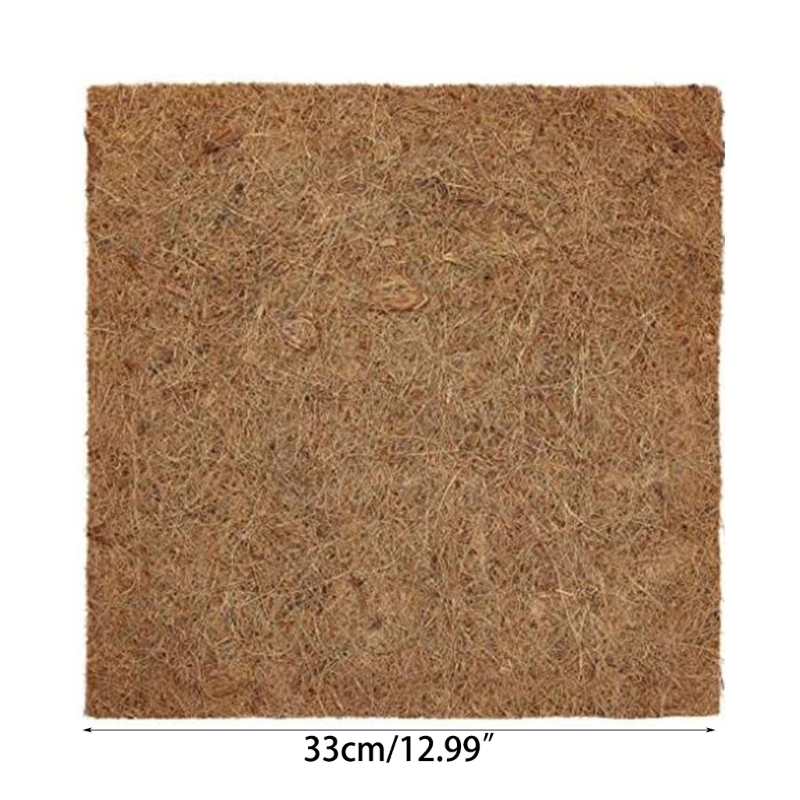 Washable Nesting Pads Natural Fiber Mat Chicken Nesting Boxes Bedding Reusable