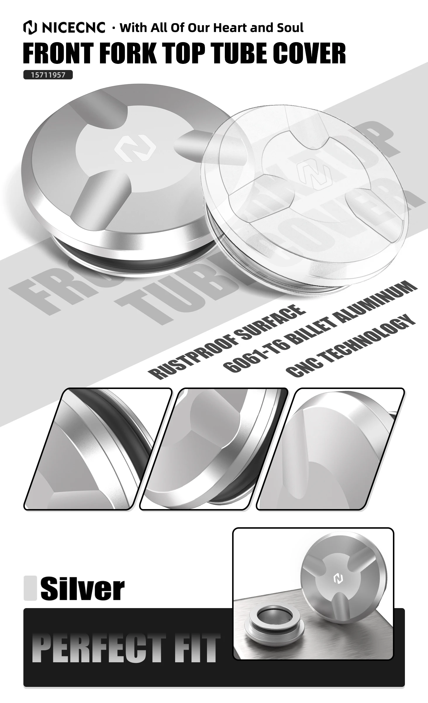 2x Gabeloberrohrkappenabdeckungen für BMW R1200GS R1250GS Adventure R 1200GS R 1250GS R1200 R1250 GSA R1200GSA R1250GSA R1200R – Detail 1