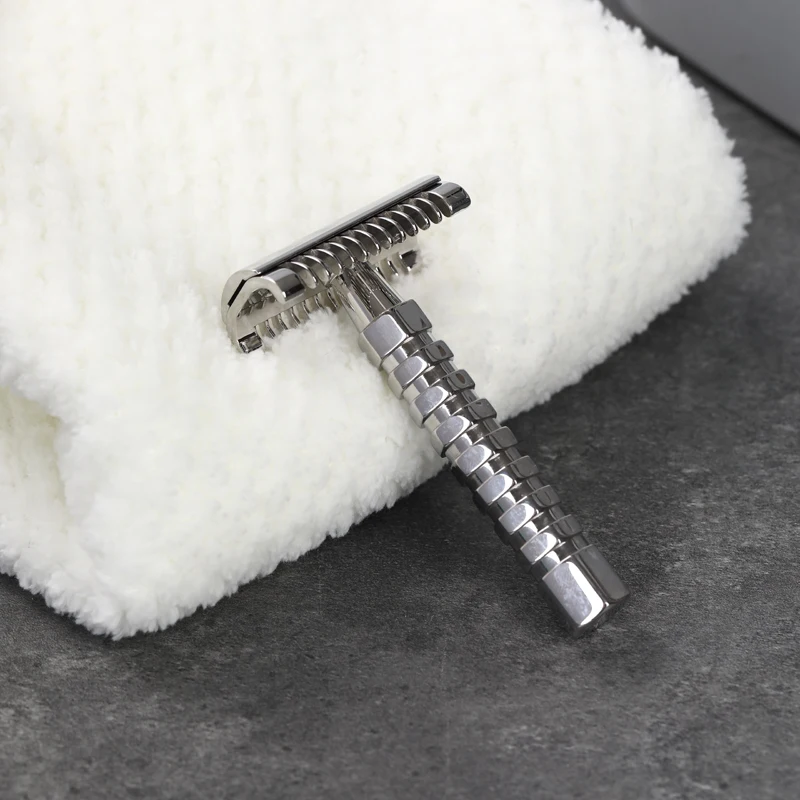 Yaqi  Duomo Stainless Steel Safety Razor 4