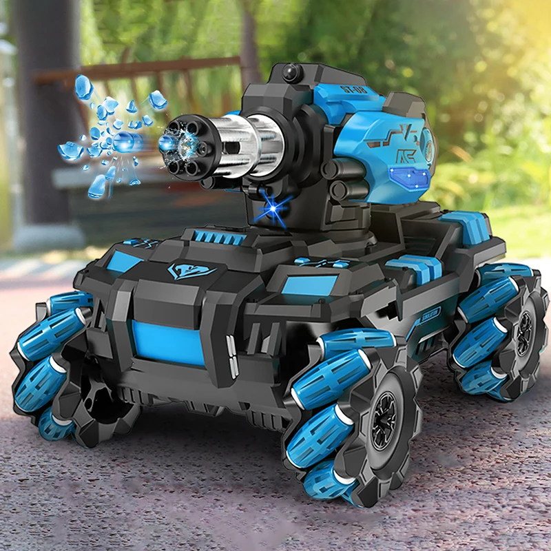 Water Bomb RC Car 2.4G Remote Control Tanks Car Toy Shooting Gesture