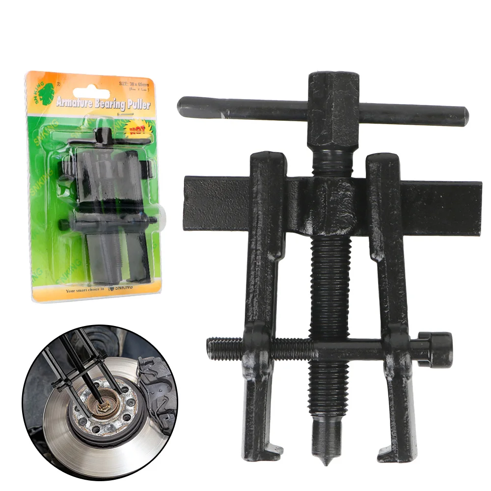 

Car Removal Tools Armature Bearing Pullers Forging Extractor Installation Black Plated Two Jaws Gear Puller Repair Disassembly