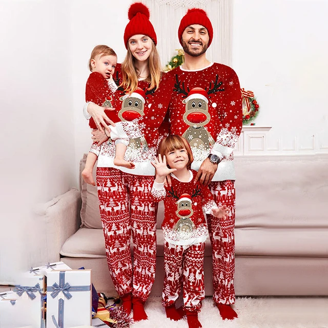 Pyjama de Noël Famille FLOCON