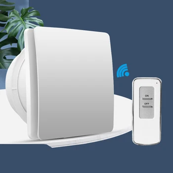 원격 제어 고속 배기 팬, 화장실, 주방, 욕실, 벽걸이, 창문 환풍기, 추출기, 4/6 인치
