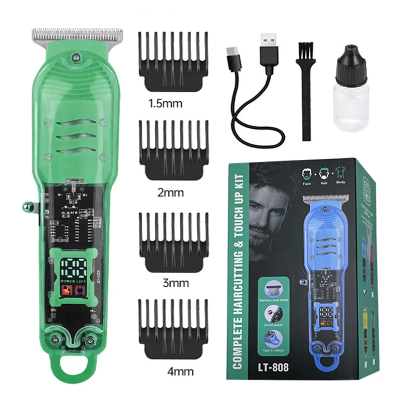 Hair Trimmer For Men Beard Trimer Professional Hair Clipper Electr Razor Hair Cutting Machine For Men Electr Shaver Kemei VGR xiaomi mijia s300 electric shaver dry wet shavers triple blade ipx7 waterproof beard trimmer trimer cutter for men razor machine