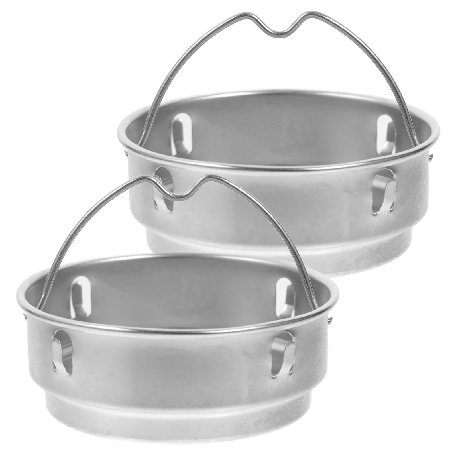 2 Pcs Loose Leaves Tea Drain Filter Fitness Strainer Mesh Infusers Stainless Steel