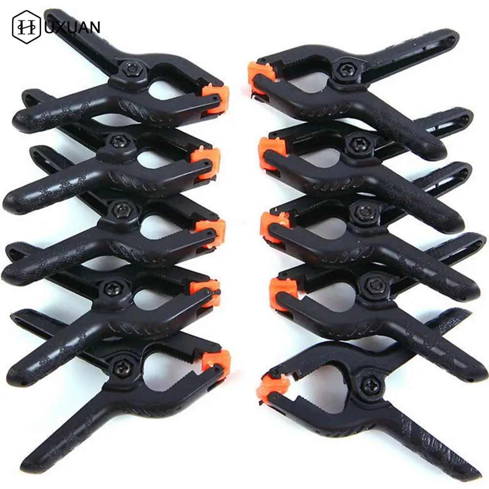 10Pcs 2 inch DIY Tools Plastic Nylon Toggle Clamps Spring Clips For Woodworking 