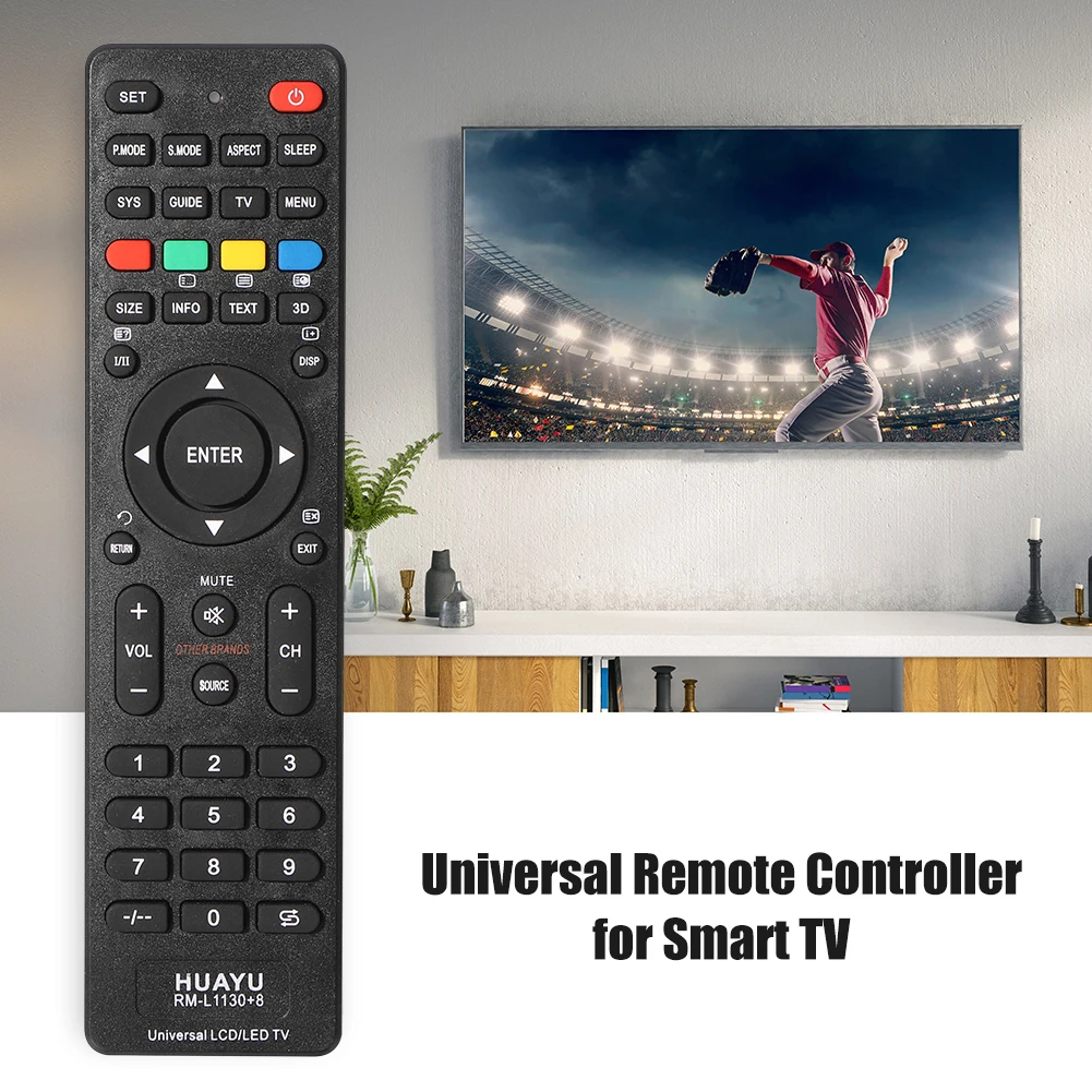 Télécommande universelle TV LCD RM-L1130+8 RM-L1130+12 RM-L1130+X