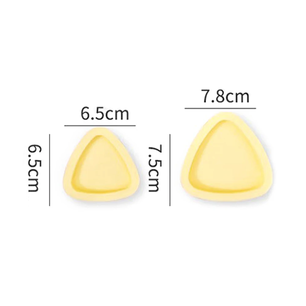 2개입 삼각형 초밥 메이커, 밥주걱 포함 DIY 주먹밥 재사용 가능 휴대용 주먹밥 메이커 도시락 주방 도구 세트