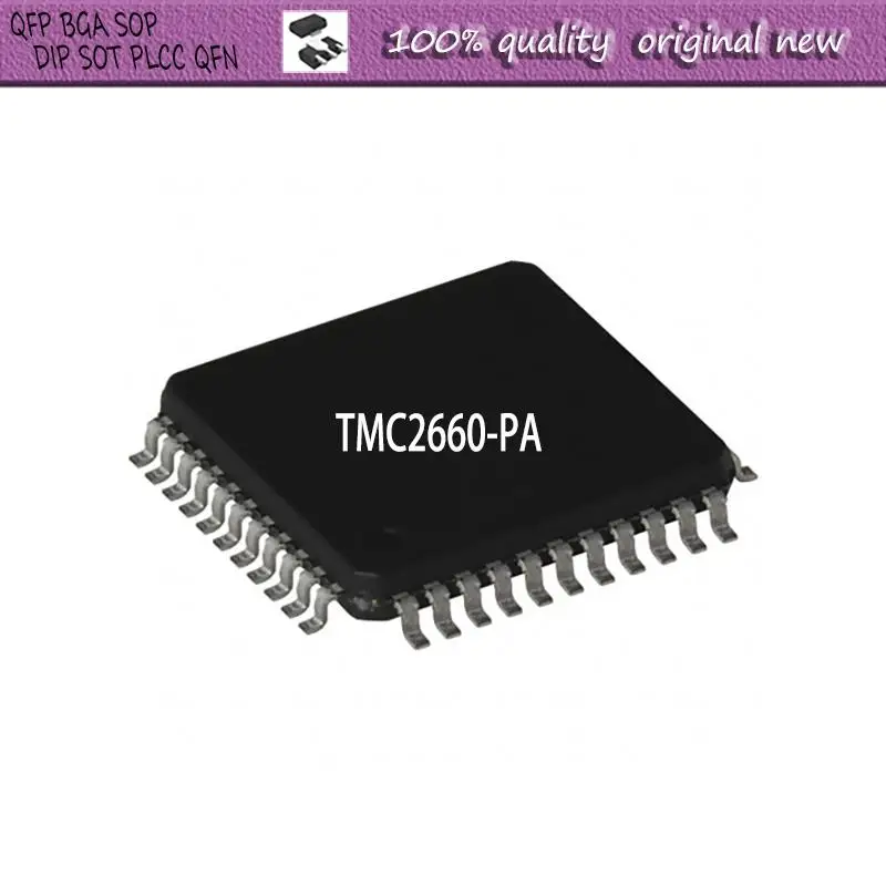 

NEW 2PCS/LOT TMC2660-PA MC2660 PA TQFP-44