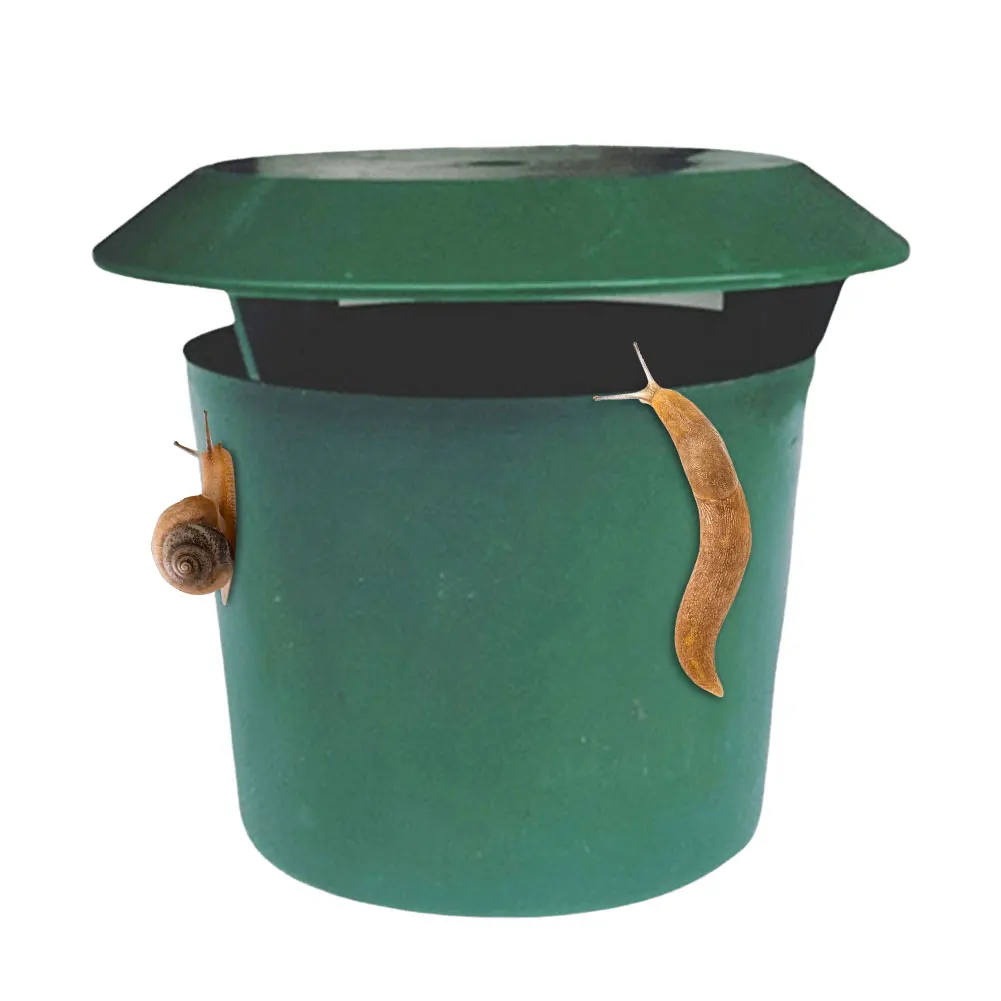 2/4/12pcs Snail Trap Catcher Eco-friendly Animal Pest Repeller Pests Bait Station Tools Garden Farm Protector