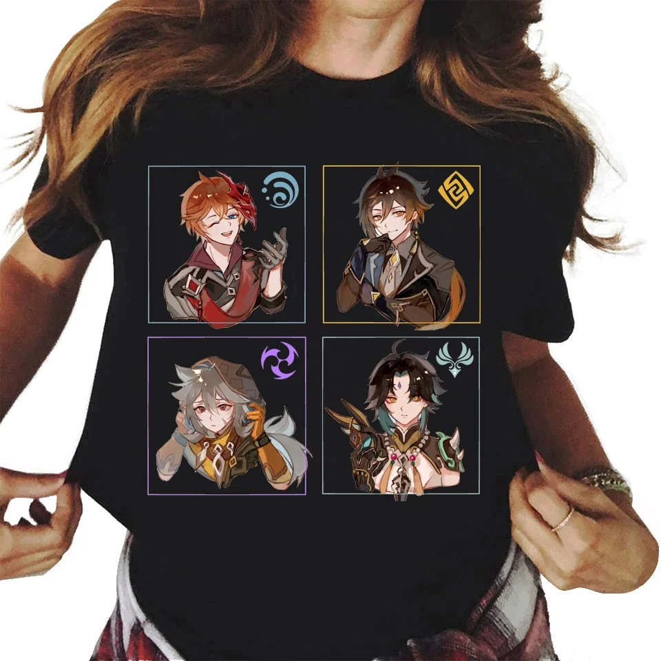 Рисунок 6 - Женская футболка с графическим принтом Genshin Impact