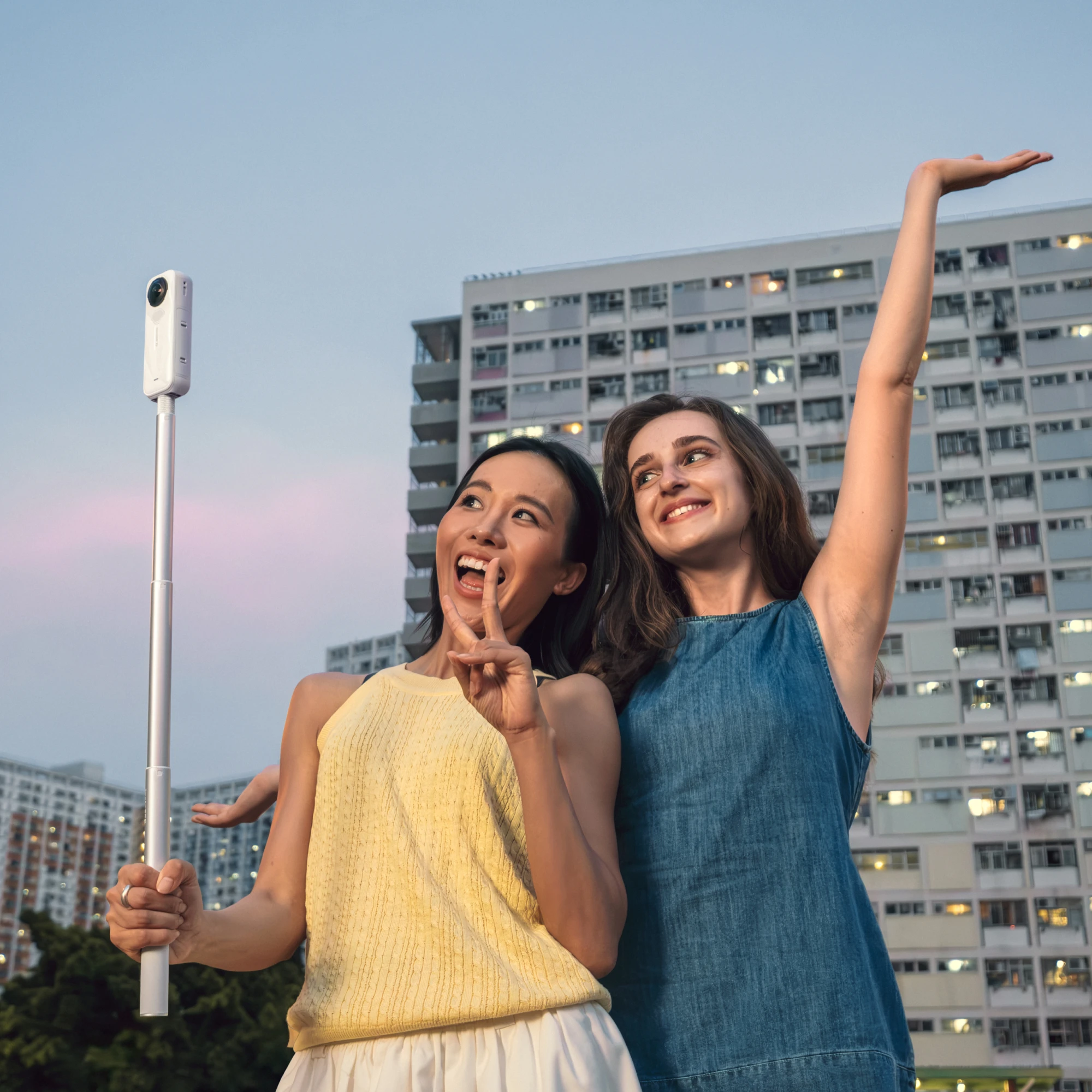 Perche Selfie pour GoPro et Action Cam - 85cm/100cm/114cm