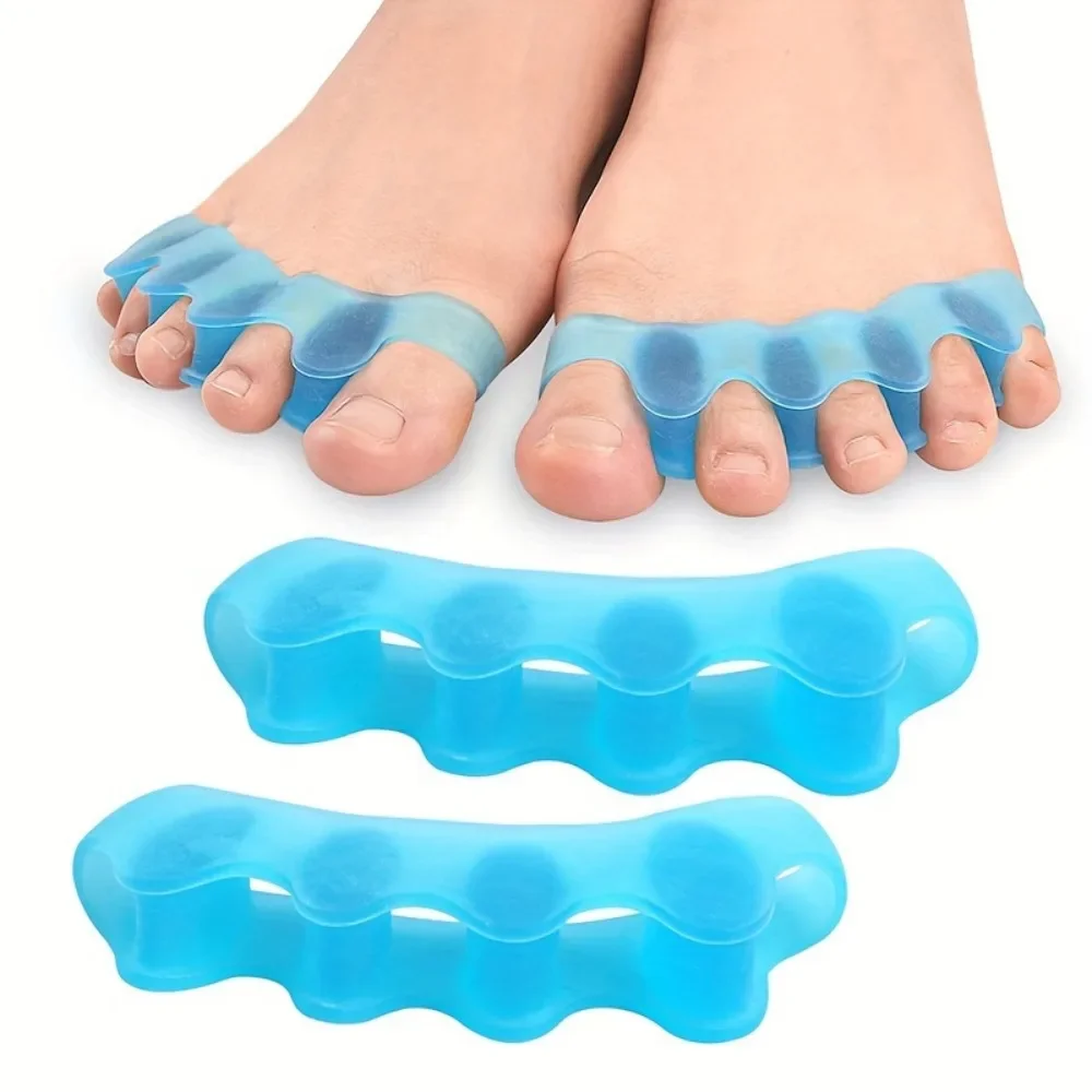 2 Soft Touch Silicone Toe Spacers for Feet