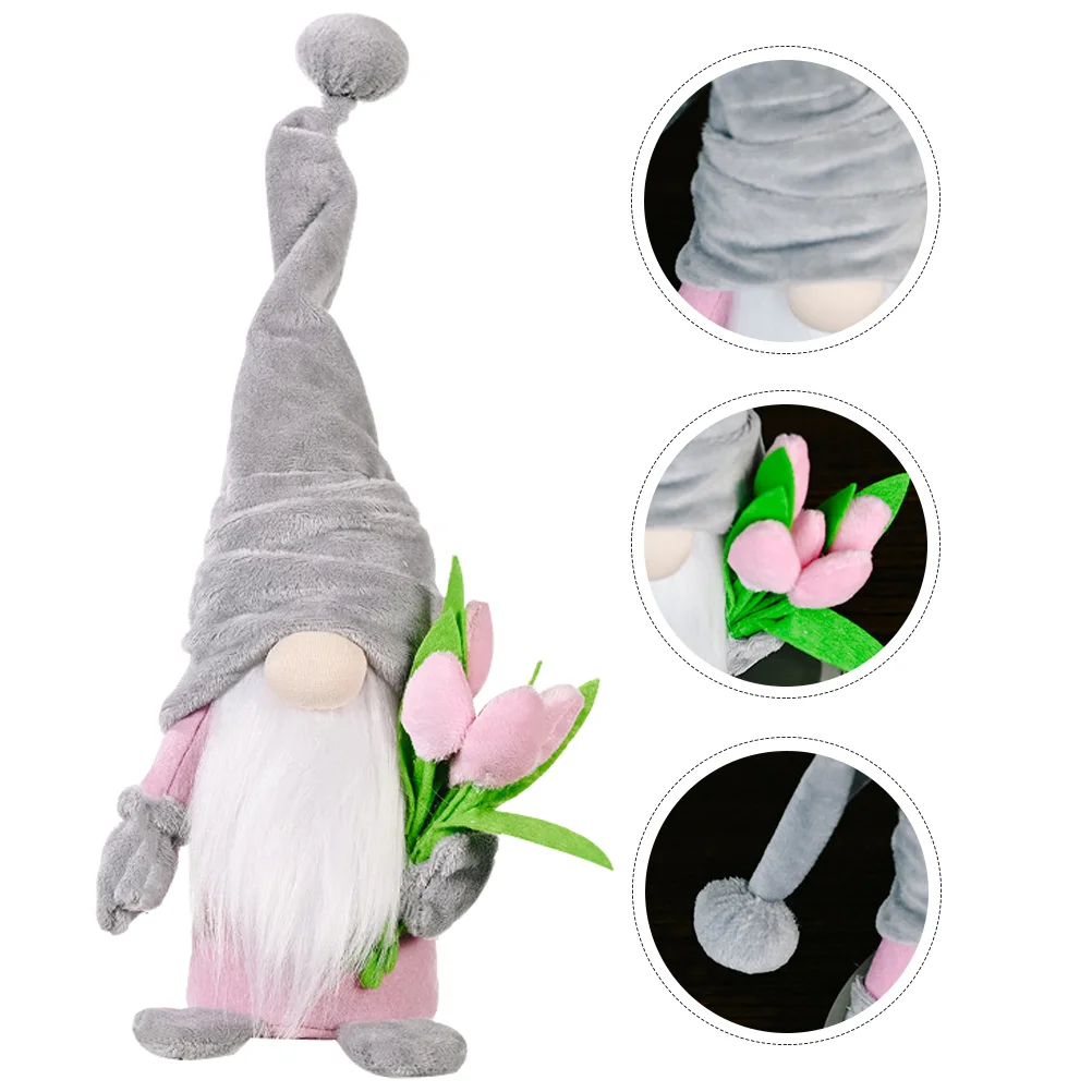 

Lovely Gnome Mother's Day Dwarf Decorative Gnome Decor Home Accessory