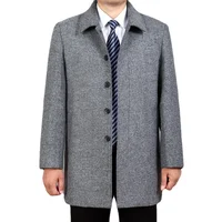 New Arrival Fashion Suepr Large Autumn and Winter Men's Woolen Coat, Trench Jackets Plus Size S M L XL 2XL 3XL 4XL 5XL 6XL 7XL 1