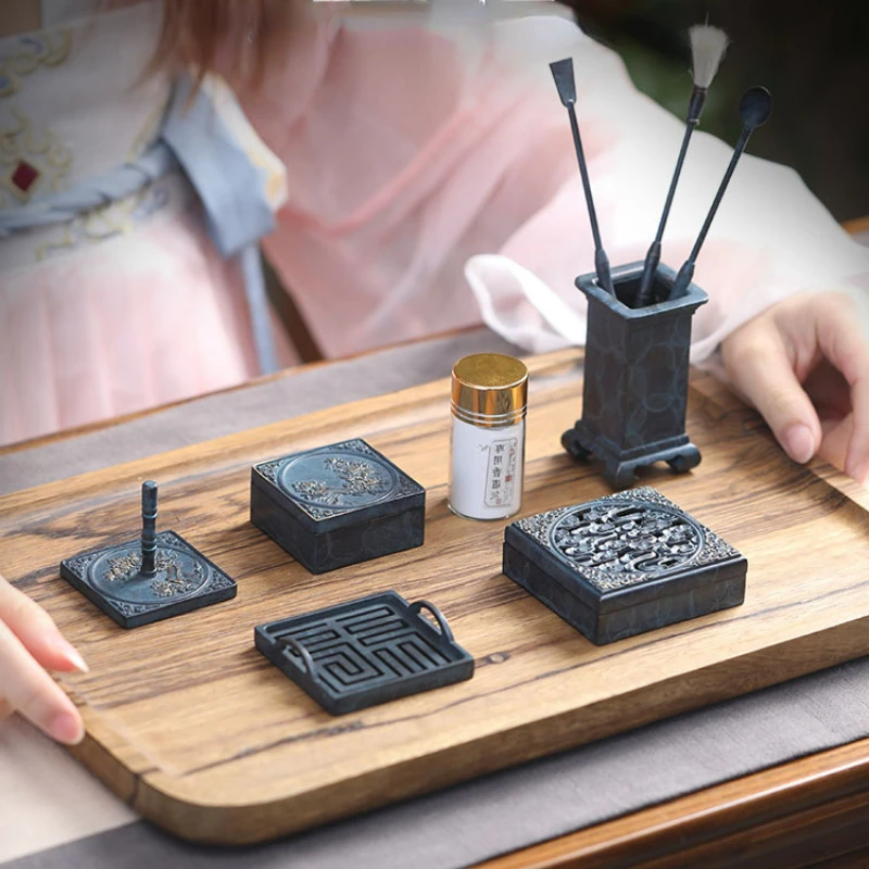 Pure Copper Incense Burner Set Powder Incense Incense Burner Copper