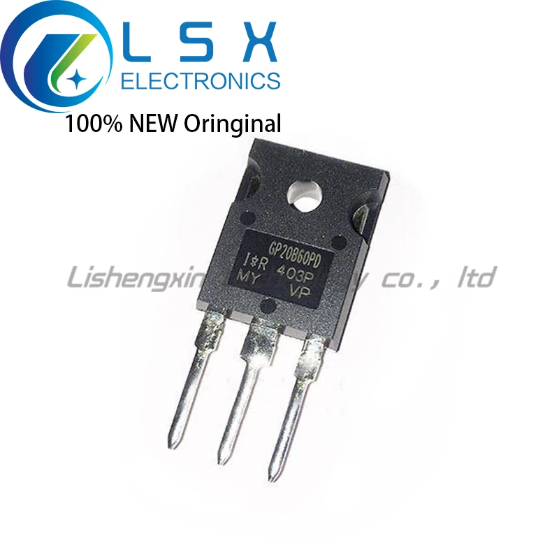 New/10pcs IRGP20B60PDPBF IRGP20B60PD GP20B60PD GP20B60 20N60 TO 247 22A ...