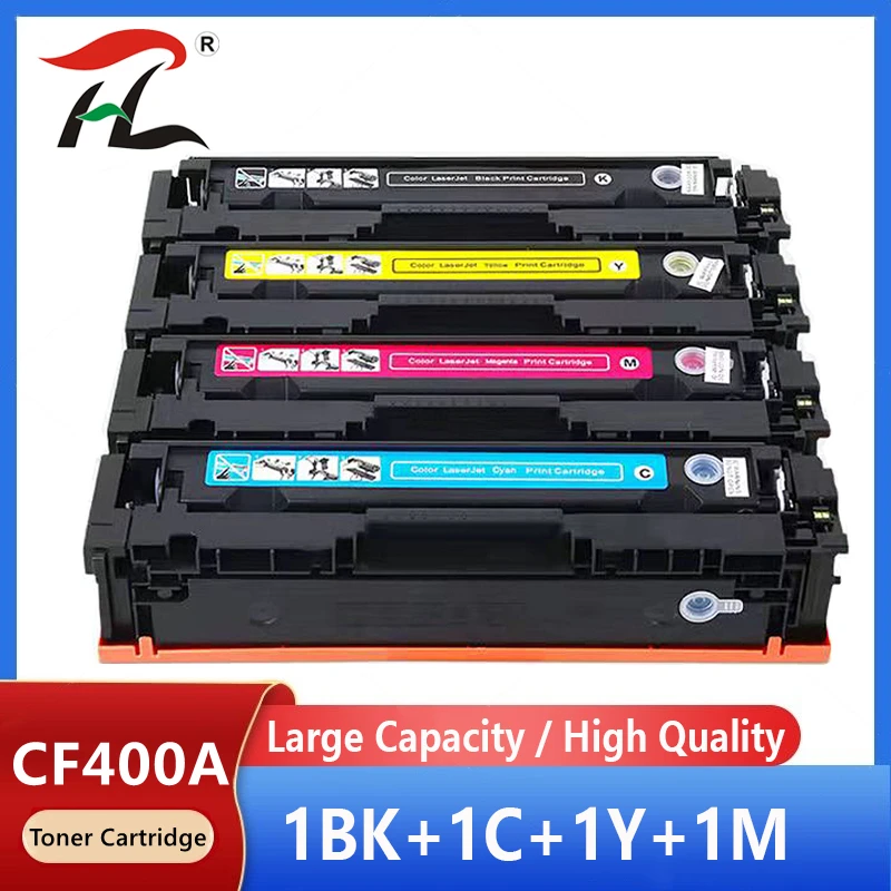 Cf400A Cf401A 402 403A 201A Cf400 Cartuccia Di Toner Compatibile Per Hp Color Laserjet Pro M252Dn 252N Mfp M277Dw 277N M274N