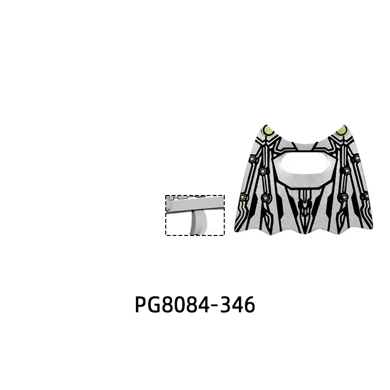 PG8084 무기 바지 헤어 파츠 액션 피규어 망토 함부르크 채찍 검 방패 모델 블록 MOC 브릭 세트 선물 장난감