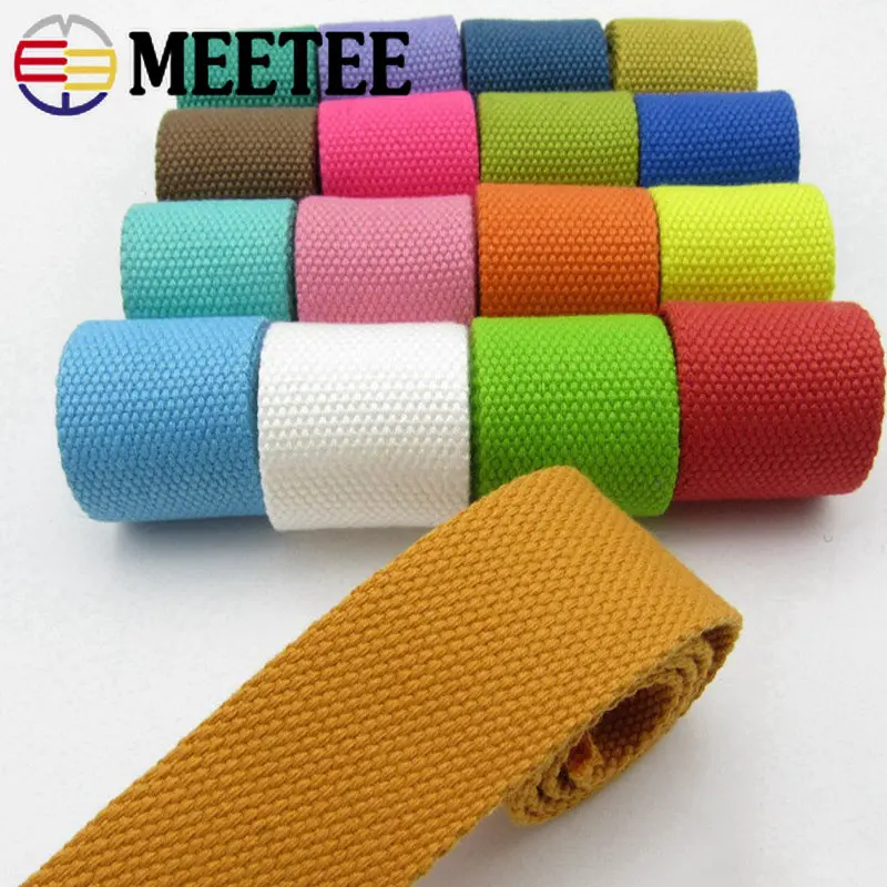 Polyester Cotton Webbings 2Meters 20-38mm 2mm Thick For Backpack Strap Belt Canvas Ribbon Bias Binding Tape DIY Sewing Craft canvas belt,canvas ribbon belt,webbing ribbon,nylon webbing,nylon webbing tape,canvas webbing belt,polyester webbing ribbon