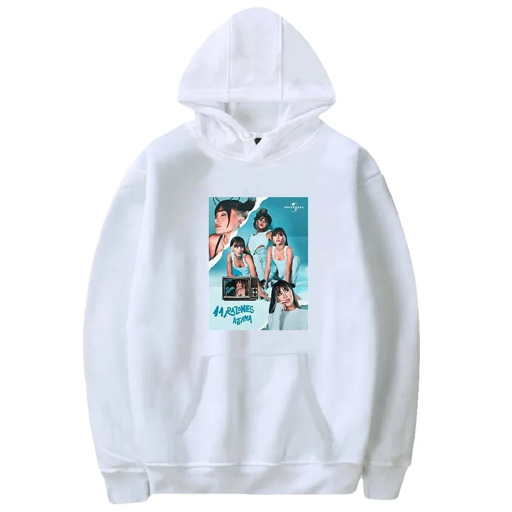 Singer Aitana Ocana Hoodies Men Women Fashion Y2K Oversize Sweater Autumn Hooded Pullovers Harajuku Streetwear Trend Clothes