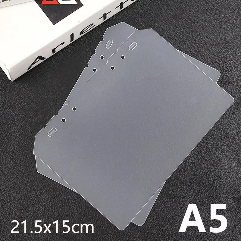 2-Piece Set: Plastic Loose-Leaf Index Dividers