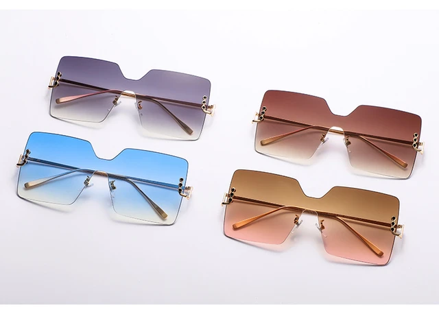 Channel Sunglasses Women  Sun Glasses - Rimless Square
