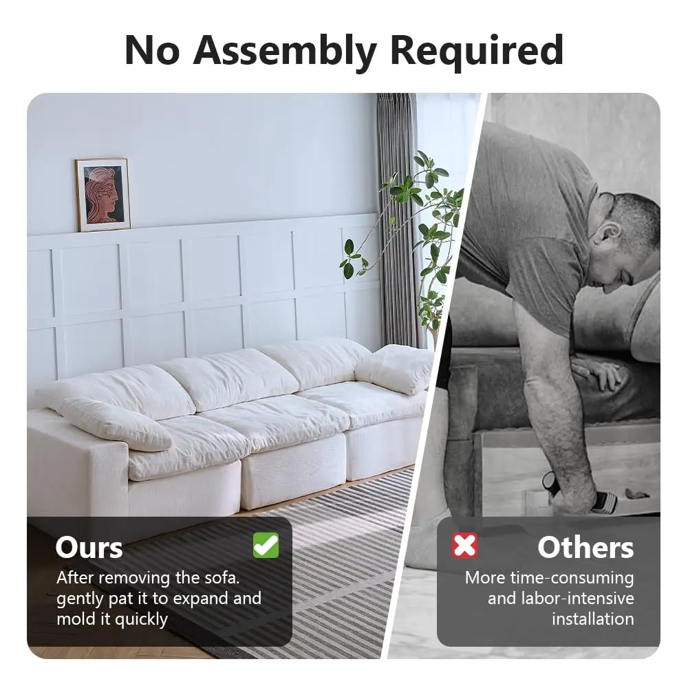 120" Cloud Sectional Sofa 2