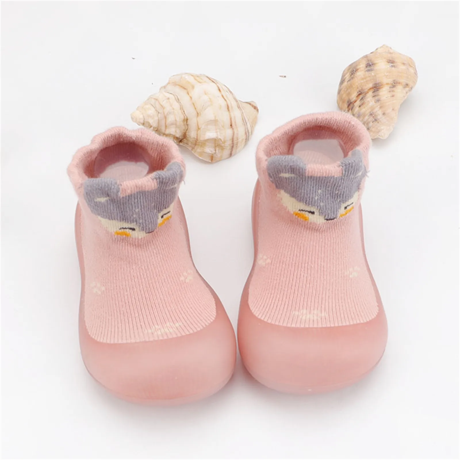 Children's Floor Socks New Cartoon Printing Anti Drop Heel Children's Shoes Girls Boys Soft Bottom Breathable Home Floor Socks Athletic Socks Baby Socks